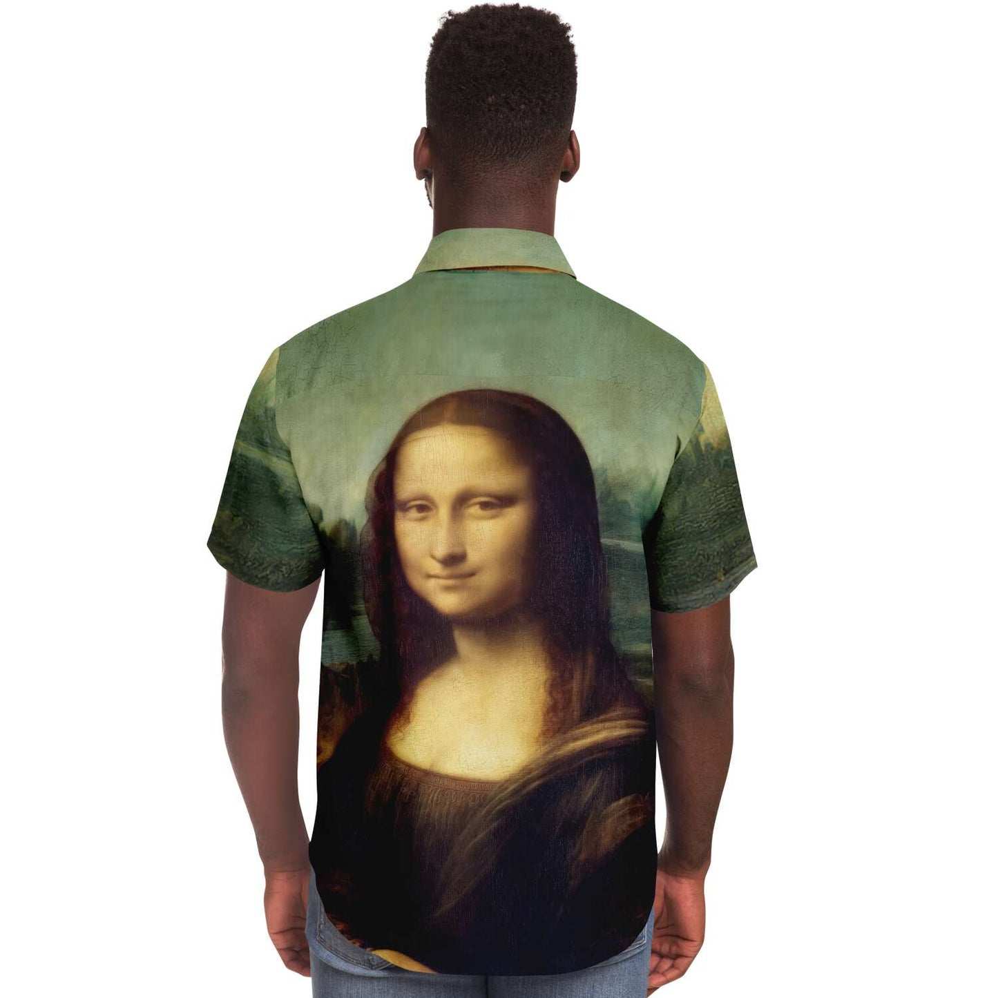 Leonardo Da Vinci Mona Lisa BUTTONED SHIRT