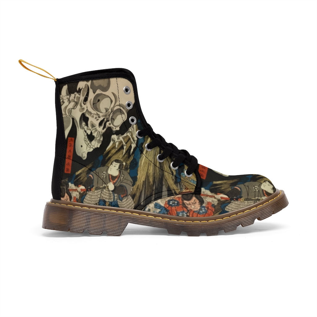 Kuniyoshi Canvas Boots