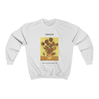 Vase Vincent van Gogh avec quinze tournesols Sweatshirt