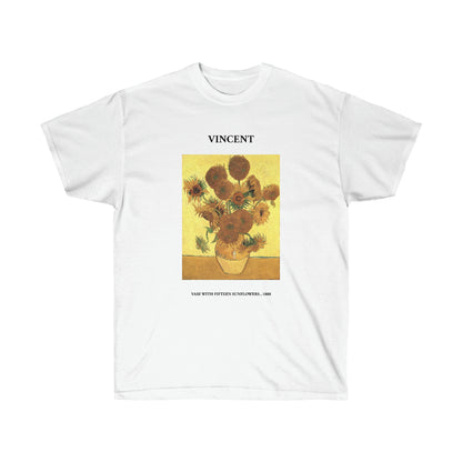 T-shirt Vincent van Gogh Vase avec quinze tournesols