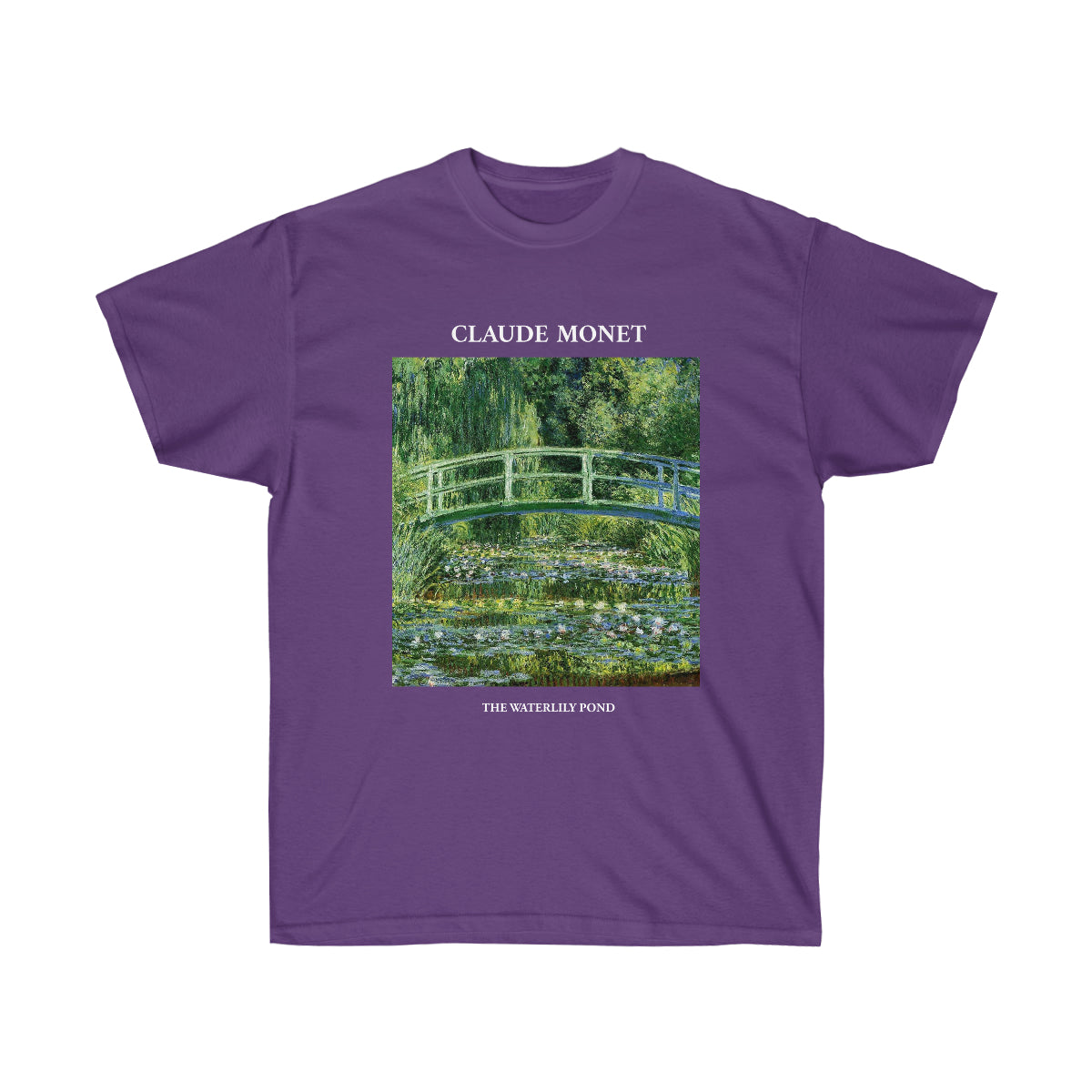 Camiseta Claude Monet El estanque de nenúfares