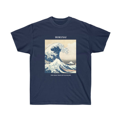 Camiseta Hokusai La gran ola de Kanagawa 