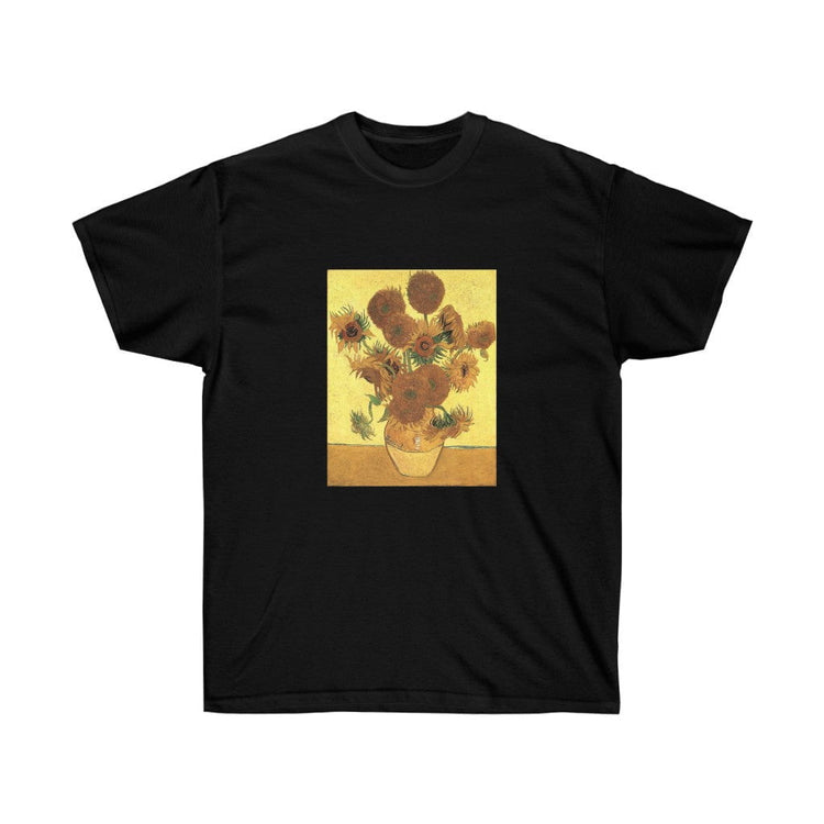 Vincent van Gogh Vase with Fifteen Sunflowers T-shirt