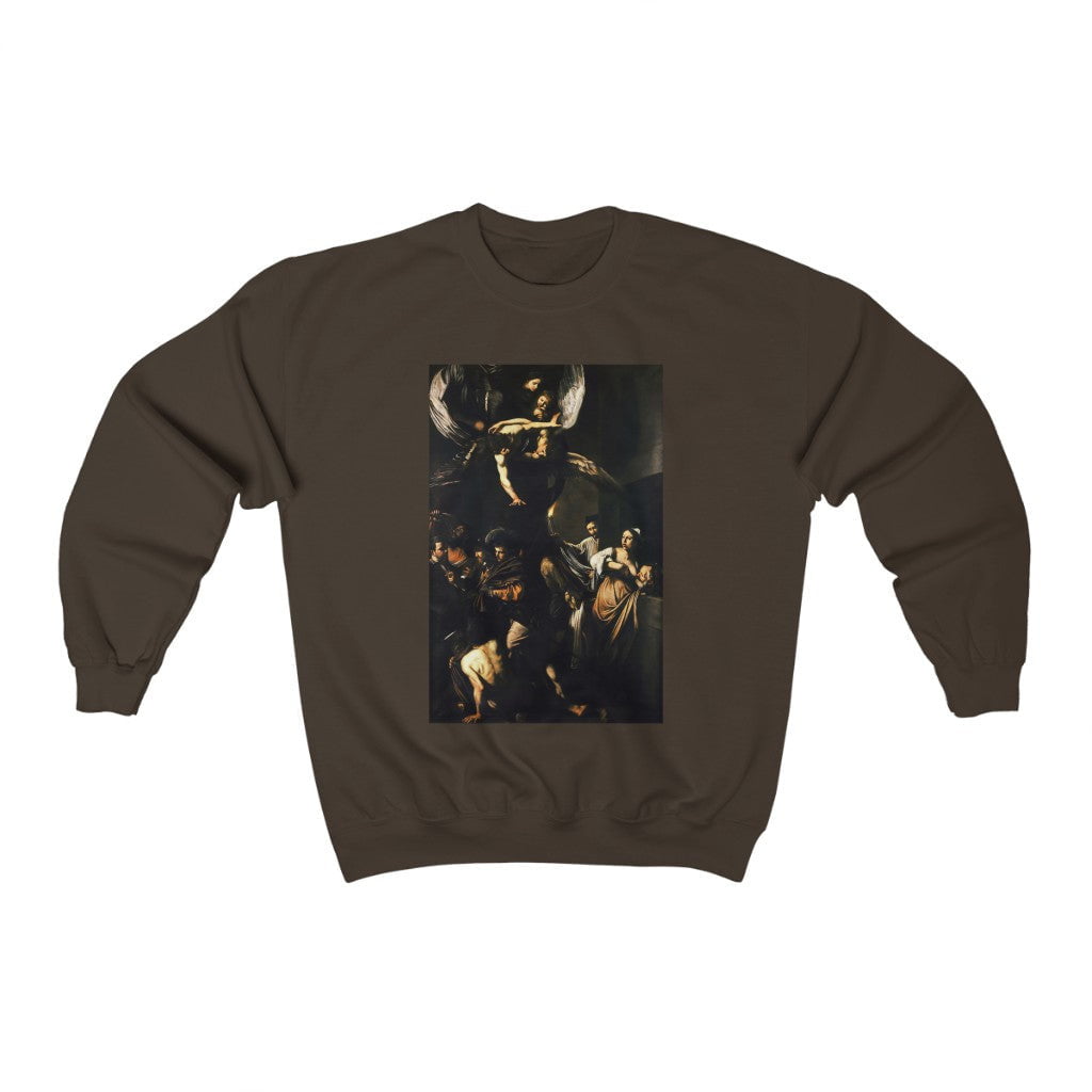 The Seven Works of Mercy Caravaggio Sweatshirt