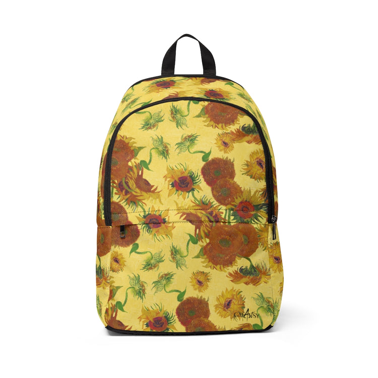 sunflowers Fabric Backpack