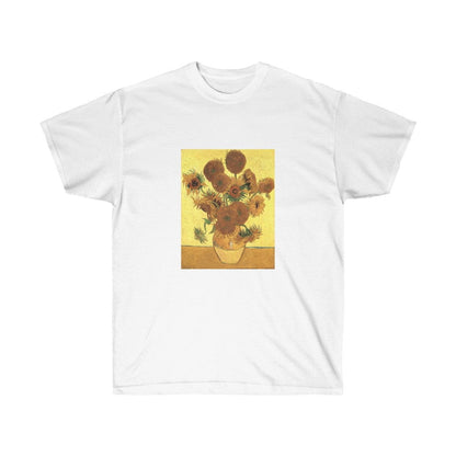 T-shirt Vincent van Gogh Vase avec quinze tournesols