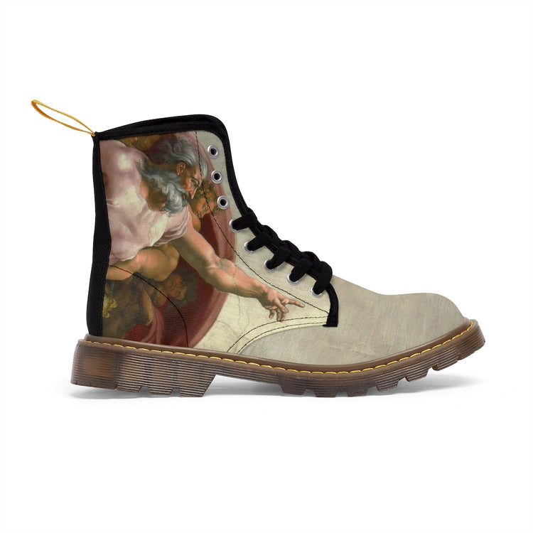 Adam's creation Canvas Boots