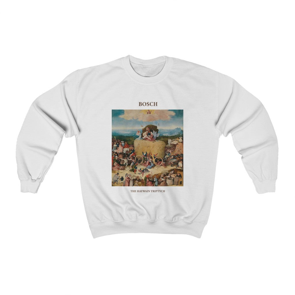 Hieronymus Bosch The Haywain Triptych Sweatshirt