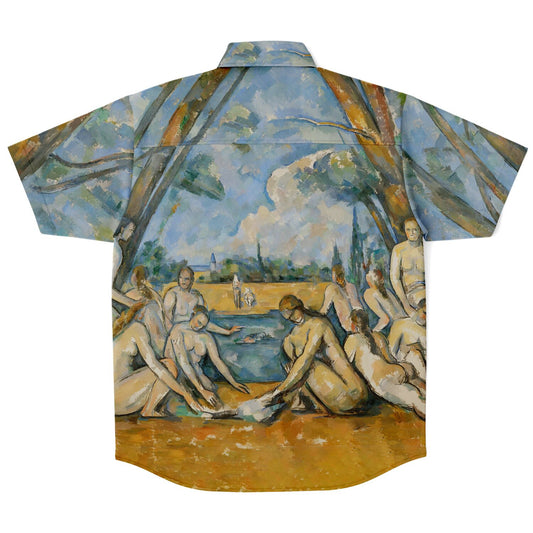 Paul Cézanne The Large Bathers BUTTONED SHIRT