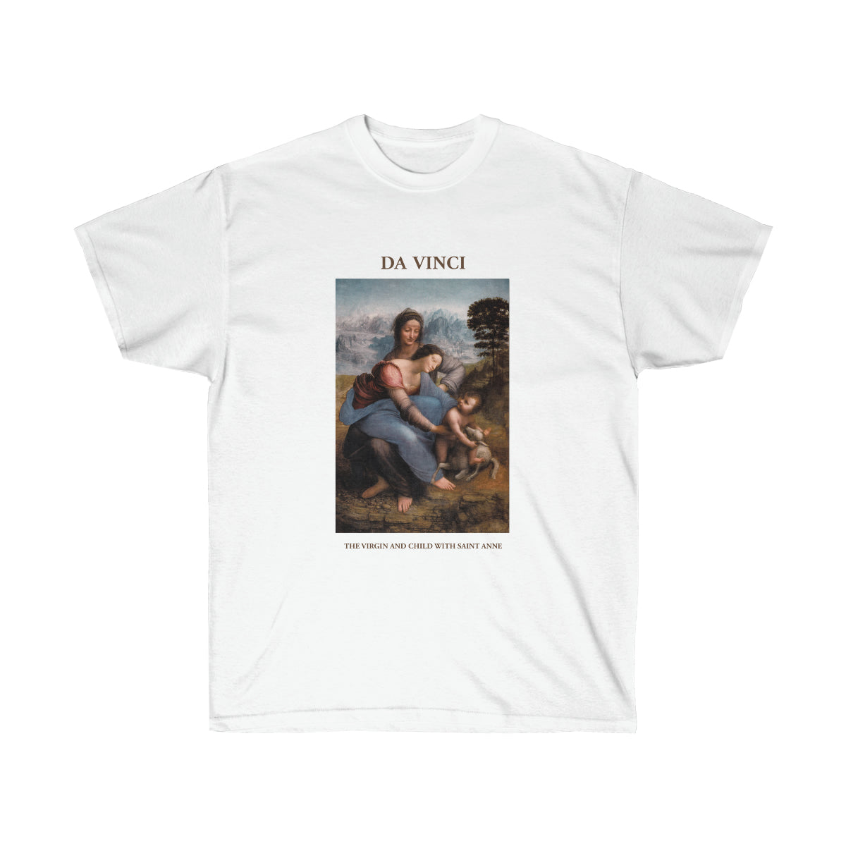 Leonardo da Vinci The Virgin and Child with Saint Anne T-shirt
