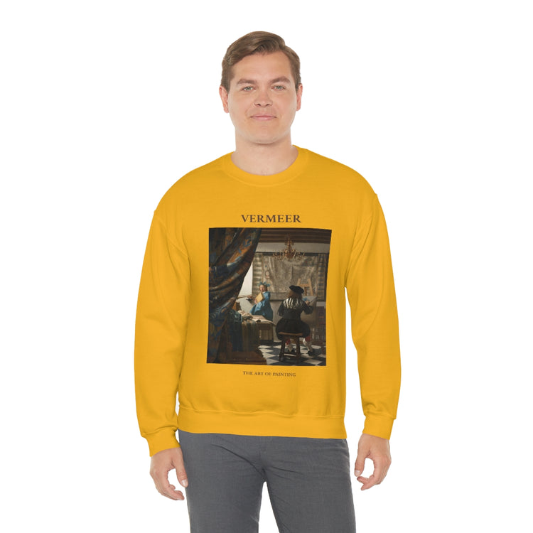 Vermeer The Art of Painting  Sweatshirt
