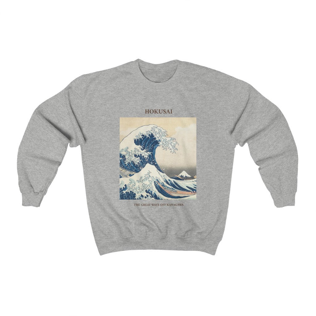 Sudadera Hokusai La Gran Ola de Kanagawa 