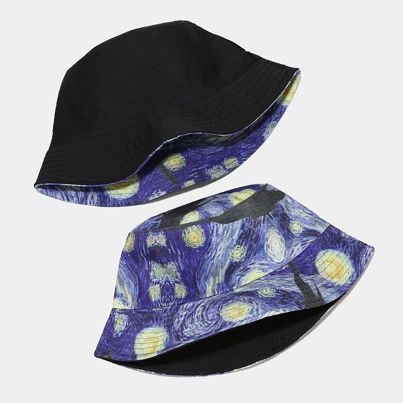 Starry Night Bucket hat