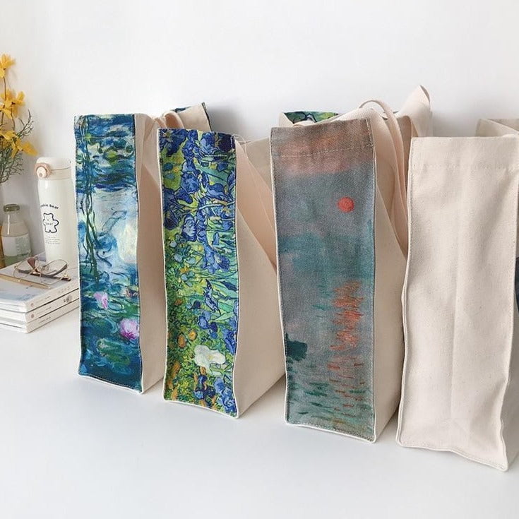 Women In The Garden, Claude Monet Tote Bag by Rocketpine
