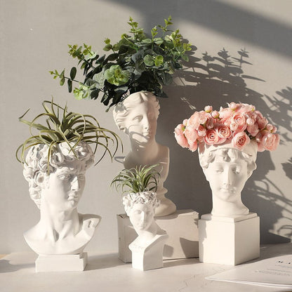 Renaissance Statue flower Vases