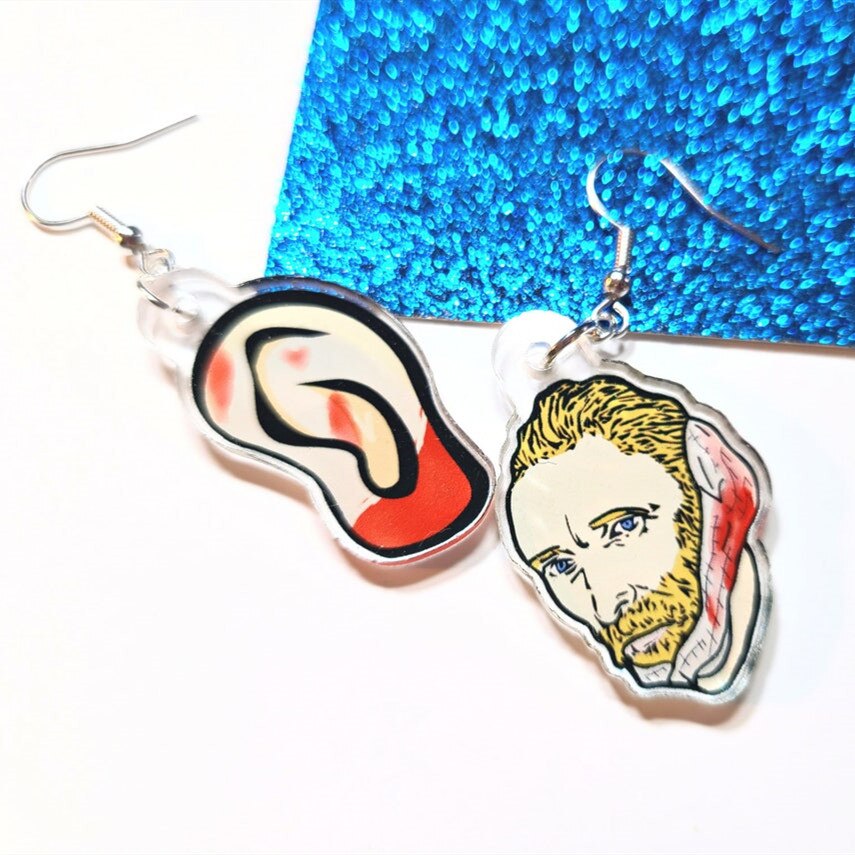 Van Gogh Acrylic Earrings