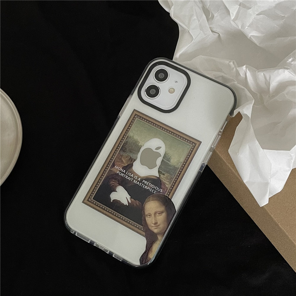 Mona Lisa is a prestigious portrait masterpiece iPhone Case – Galartsy