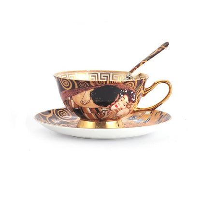Gustav Klimt Bone China Coffee Set