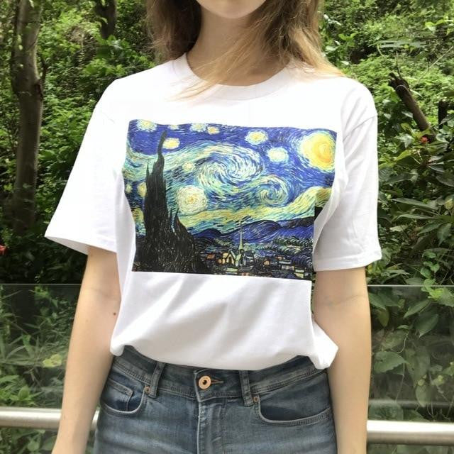 Starry night 2024 t shirts