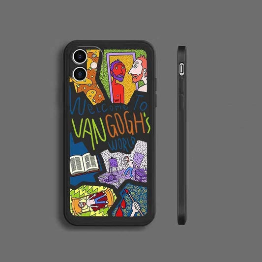 Welcome to Van Gogh's World iPhone case