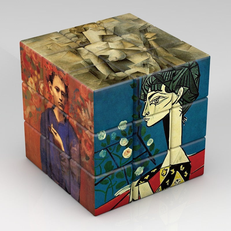 historia del arte cubos de rubik