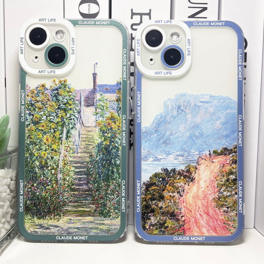 Claude Monet Estética Fundas de iPhone