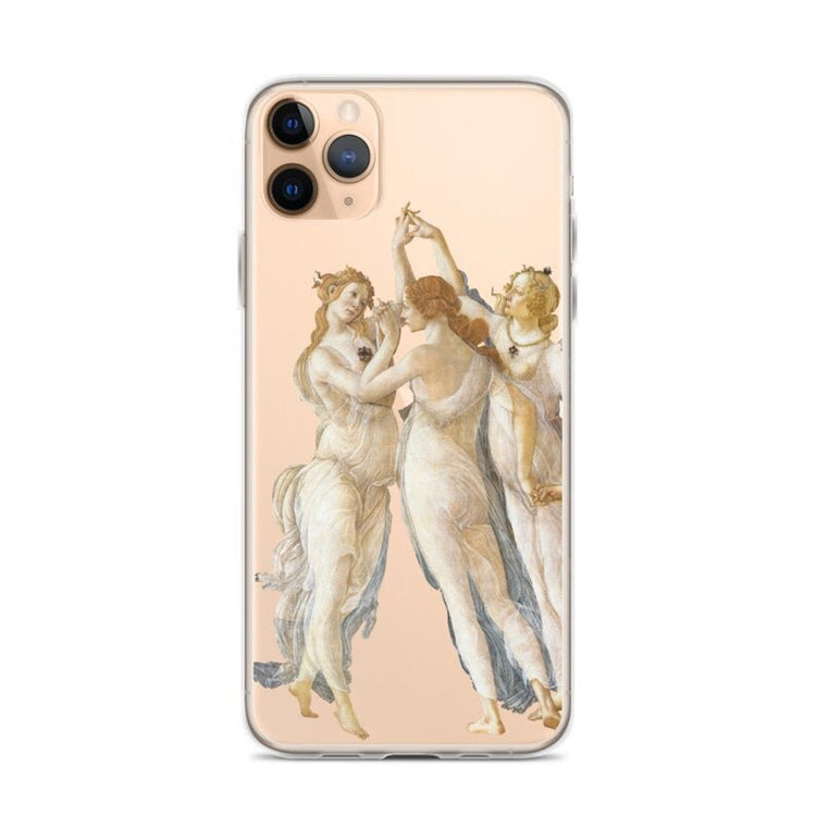 Botticelli Transparent iPhone case