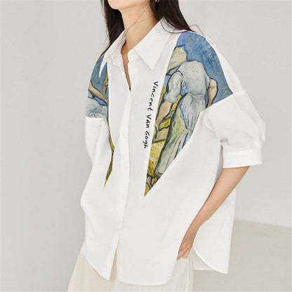Camisa inspirada en Van Gogh 