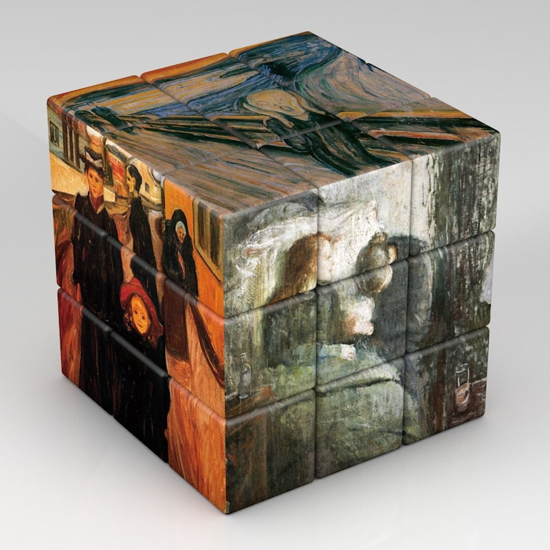 Rubik's cubes histoire de l'art
