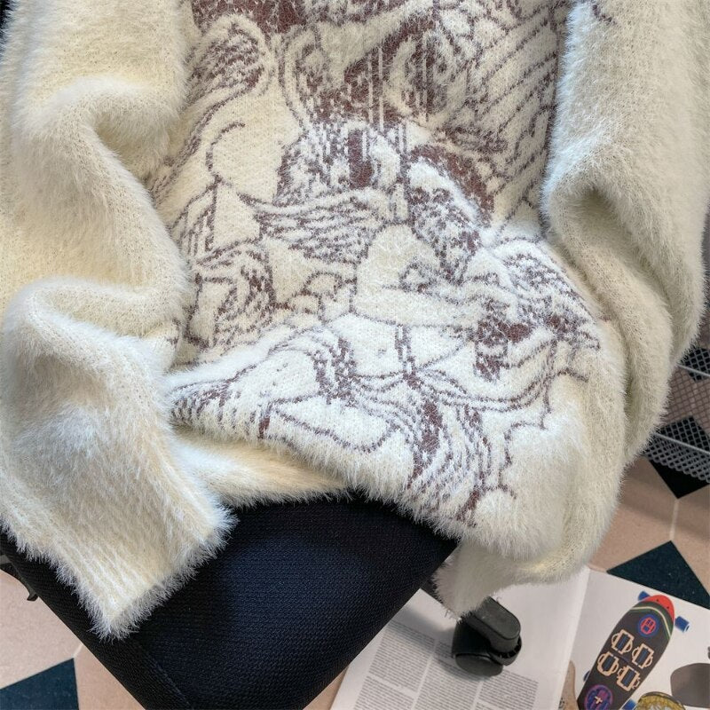 Renaissance Angel Knitted Sweater