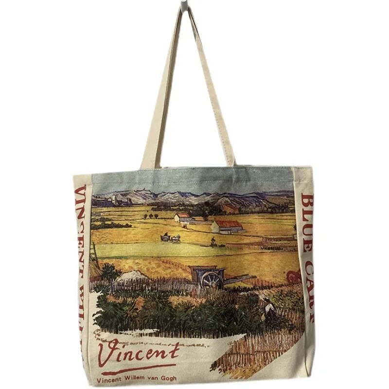 Artsy Tote Bag Vincent Van Gogh Tote Bag Van Gogh Art Gift 