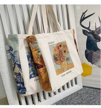 Van Gogh Artsy canvas tote bags – Galartsy