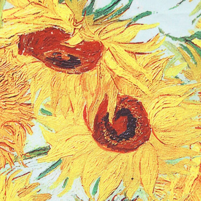 Van Gogh Sunflowers Puffy mini dress
