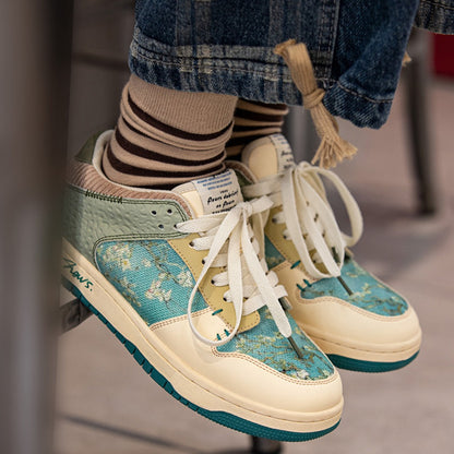 Van Gogh Almond Blossoms inspired sneakers