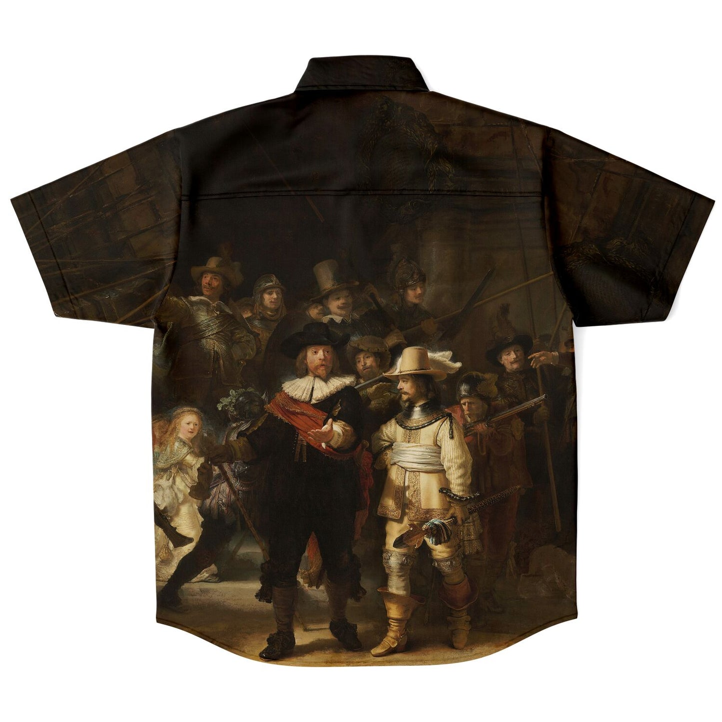 Rembrandt La ronda de noche CAMISA BOTONES