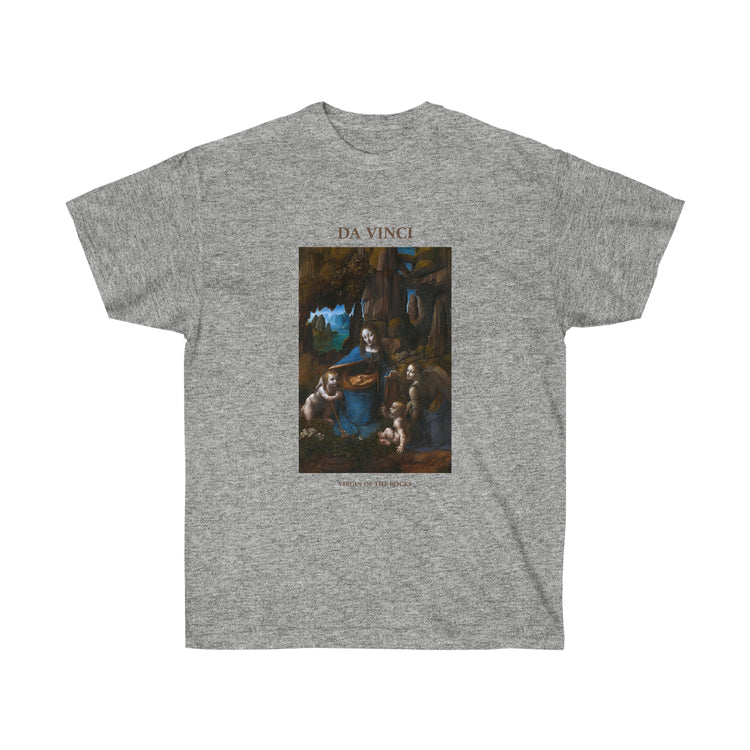 Leonardo da Vinci Virgin of the Rocks T-shirt