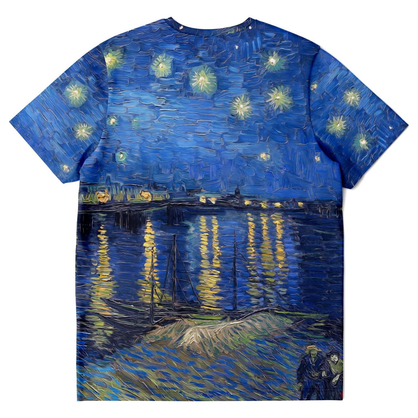 Camiseta Noche estrellada sobre el Ródano