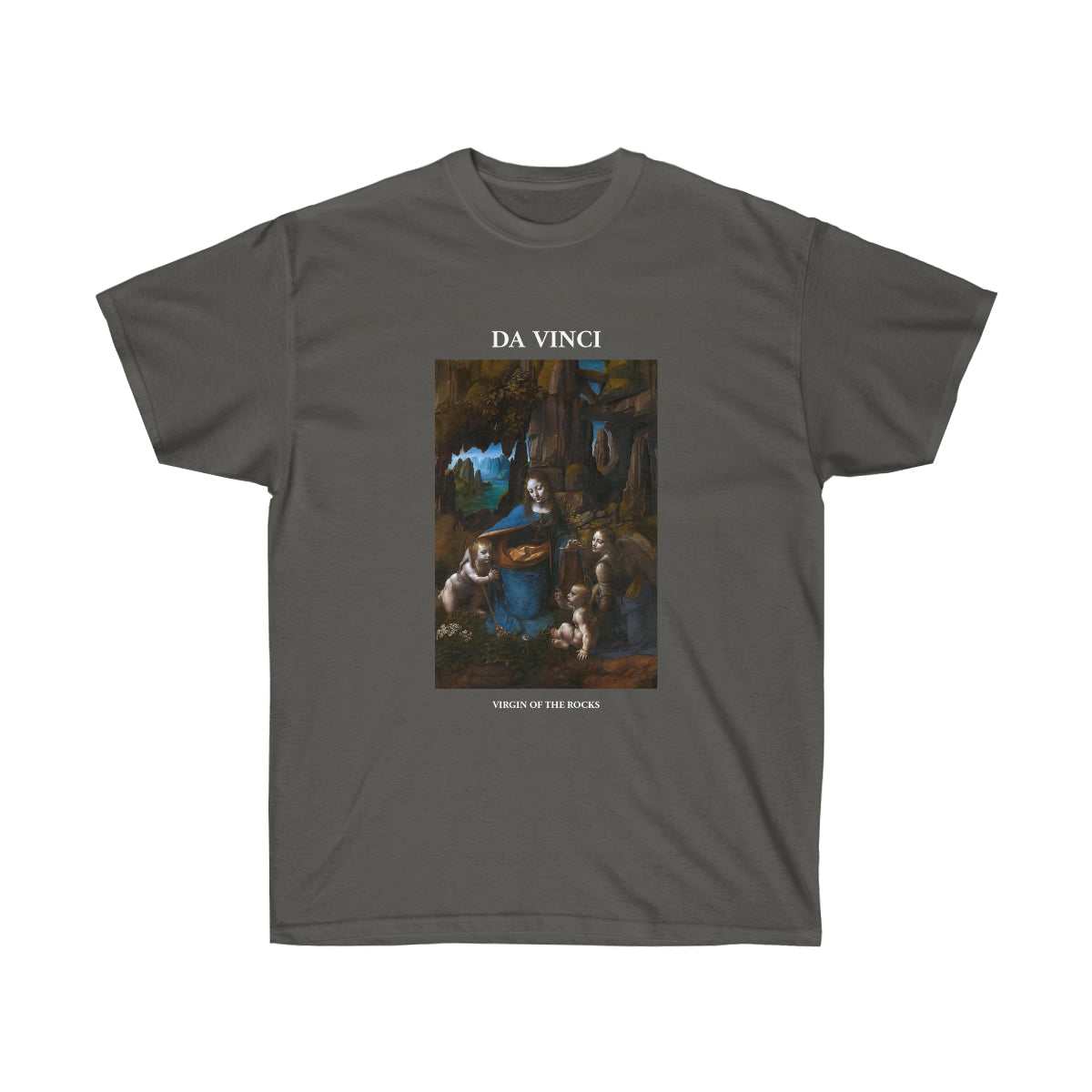 Camiseta Leonardo da Vinci Virgen de las Rocas 