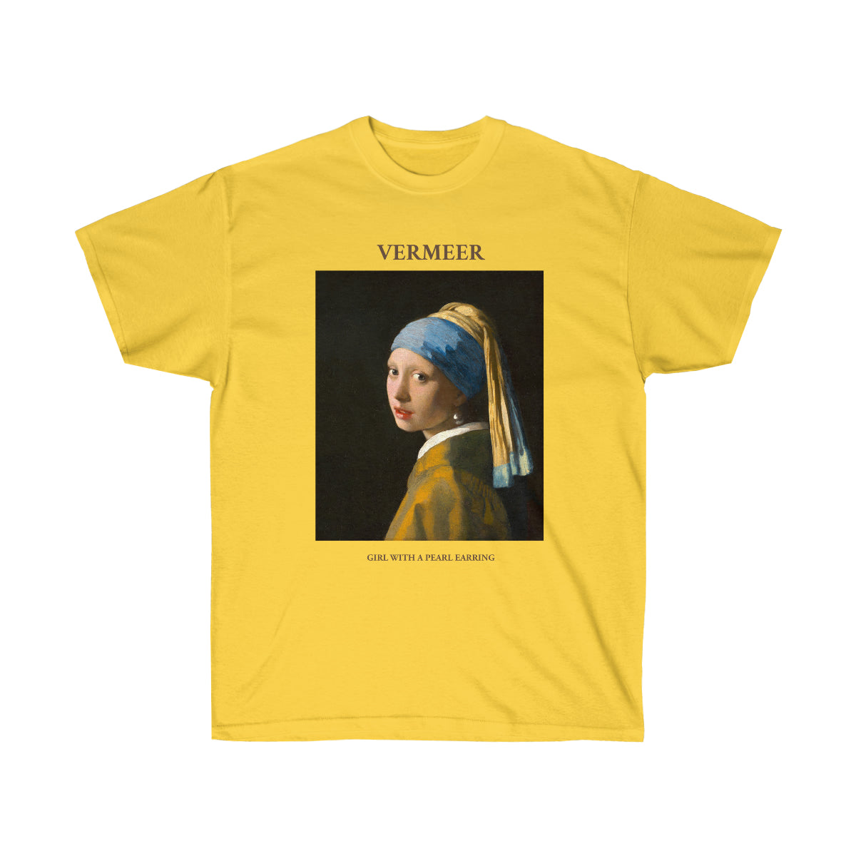 T-shirt Vermeer Fille à la perle 