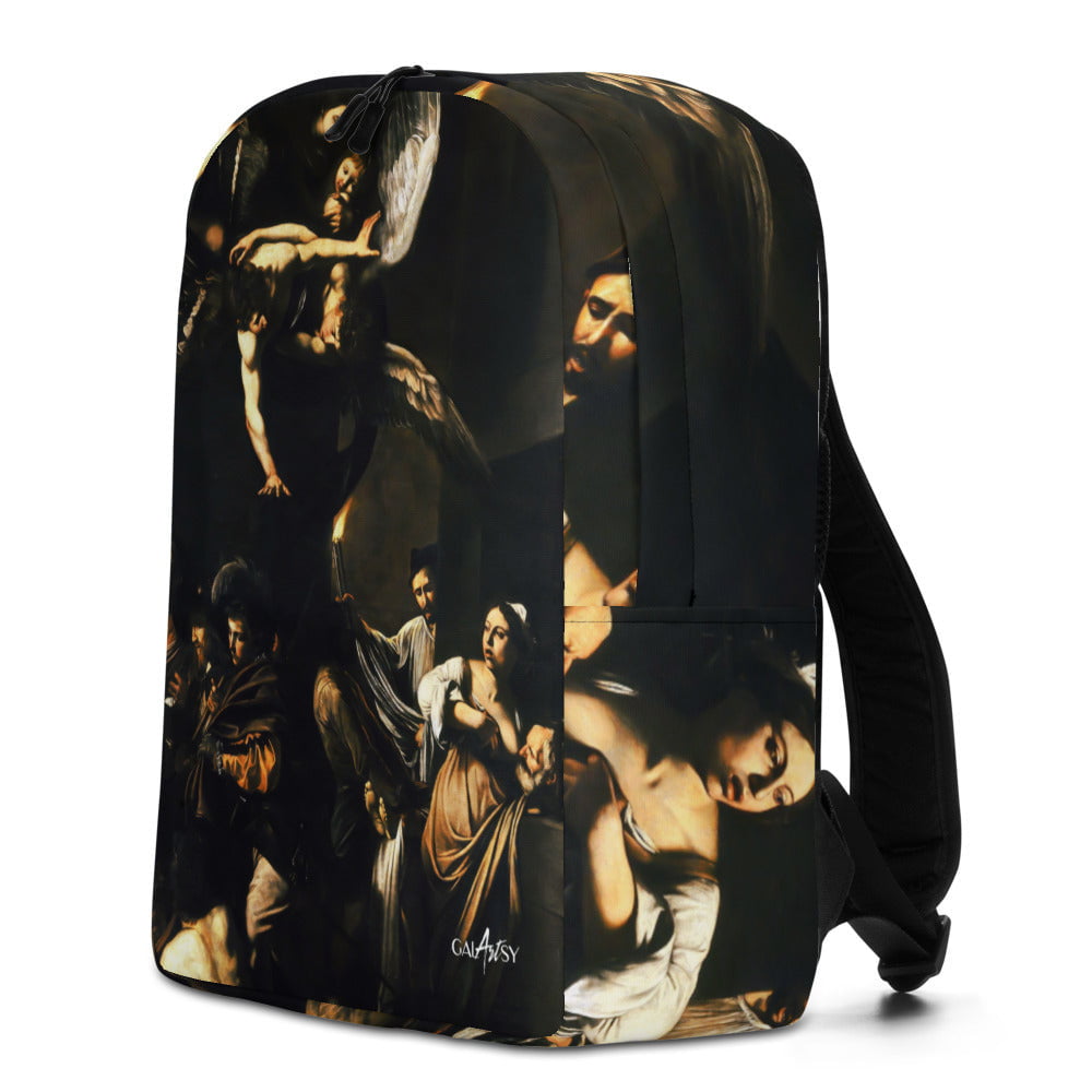 SEVEN WORKS OF MERCY CARAVAGGIO BACKPACK
