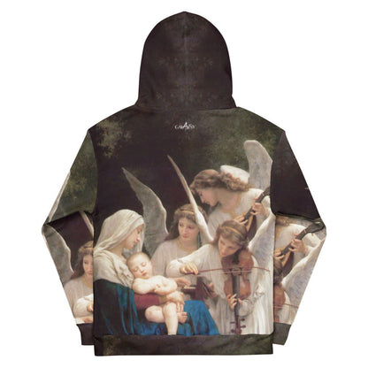 William-Adolphe Bouguereau Song of the angels Hoodie