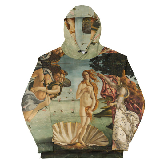 El nacimiento de venus de Sandro Botticelli Sudadera con capucha