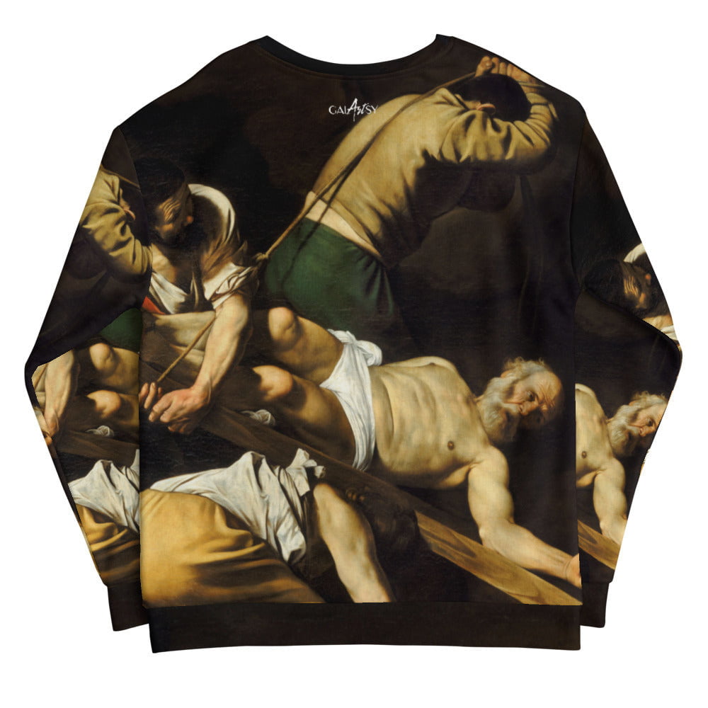 Crucifixion of St. Peter CARAVAGGIO Sweatshirt