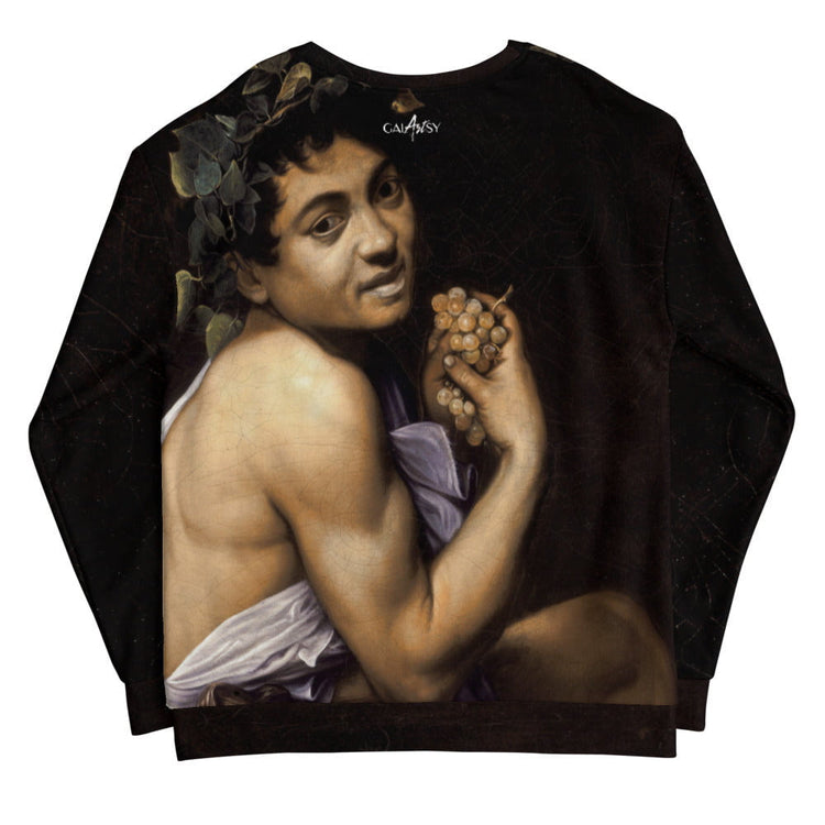 Young Sick Bacchus Caravaggio Sweatshirt