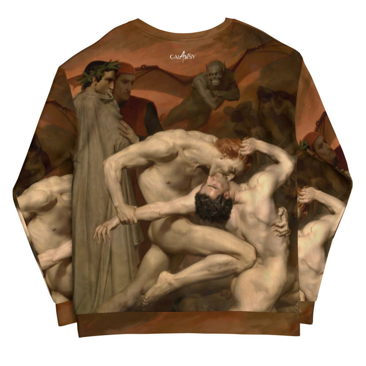 William-Adolphe Bouguereau dante & virgil in hell Sweatshirt