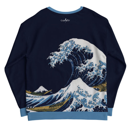 the great wave off kanagawa sweater