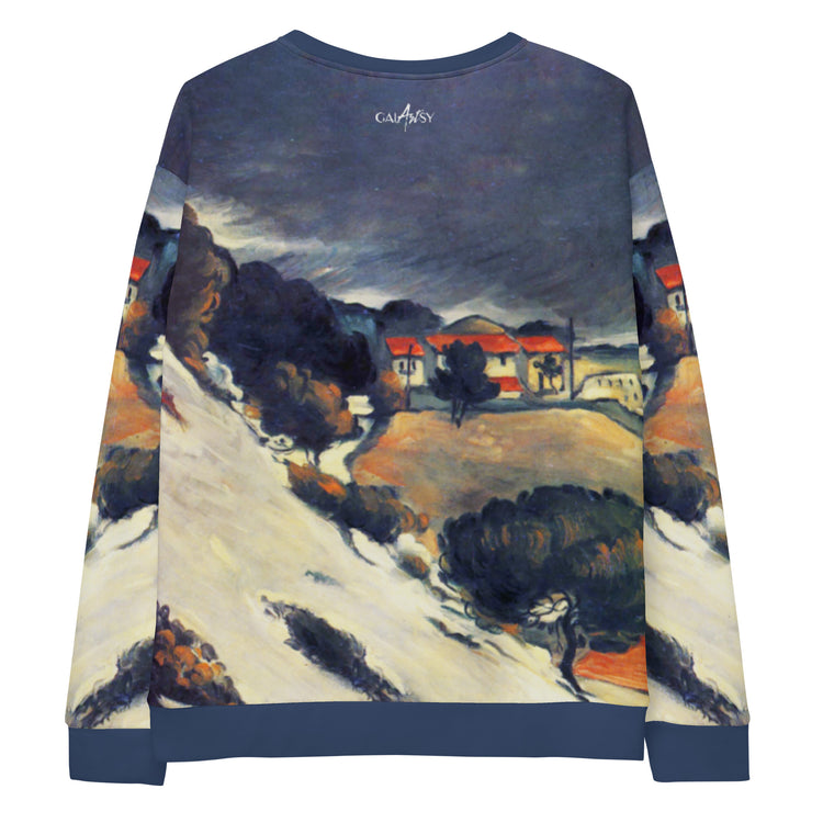 Paul Cézanne L'Estaque, Melting Snow Sweatshirt
