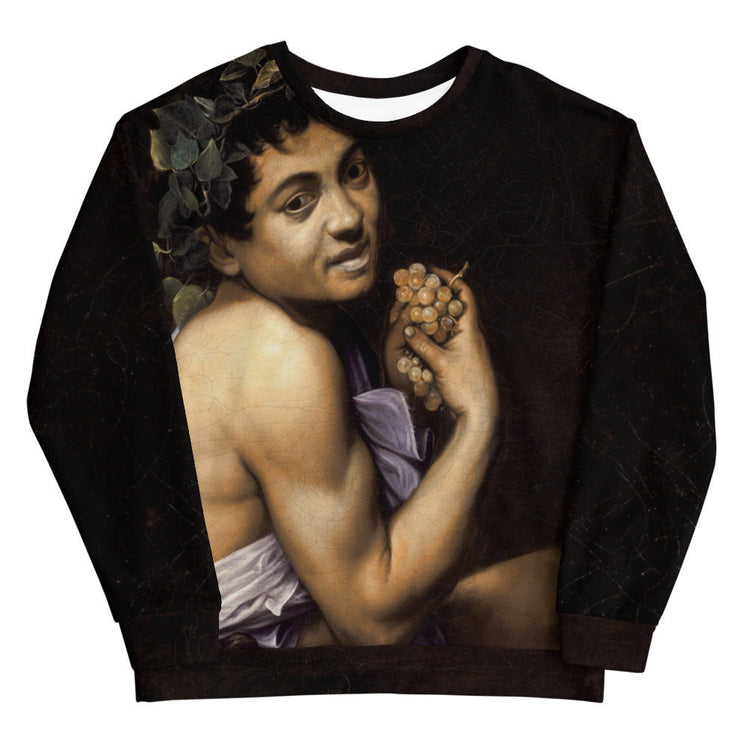 Young Sick Bacchus Caravaggio Sweatshirt