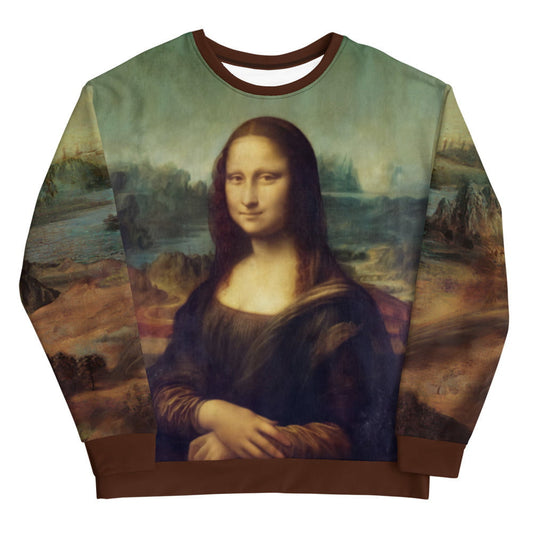 Leonardo Da Vinci Mona Lisa sweatshirt