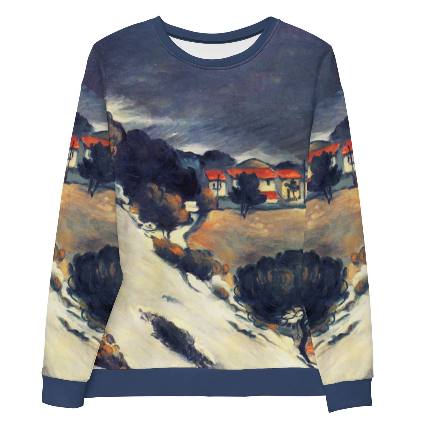 Paul Cézanne L'Estaque, Melting Snow Sweatshirt